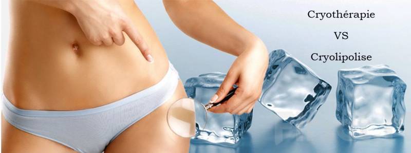 Quelle est la différence entre la cryothérapie corps entier et la cryolipolise pour mincir et perdre la masse grasse à Toulon dans le var